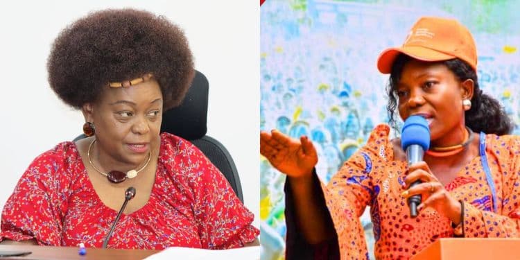 Storm in ODM as Millie Odhiambo and Omanyo Fiercely Clash Over Sifuna