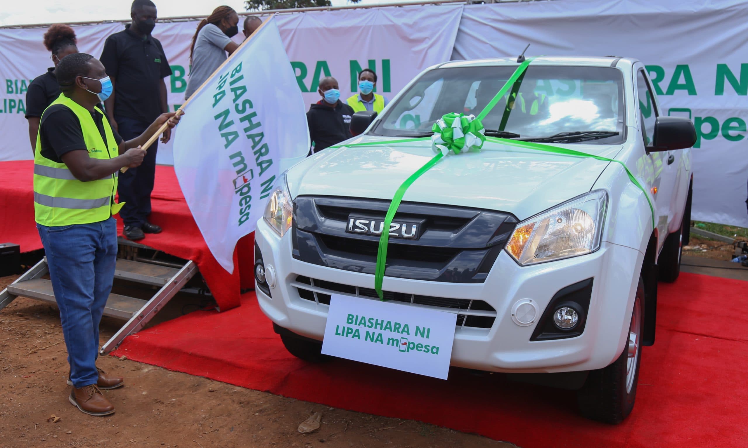 Safaricom to Give 16 Isuzu DMAX Trucks to Pochi La Biashara and Lipa Na M-PESA Business Owners in New Campaign