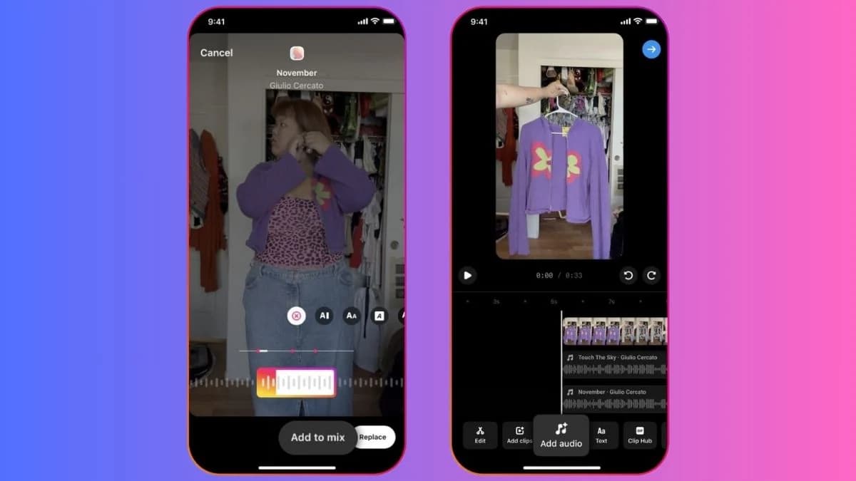 Instagram Now Lets You Add Multiple Audio Tracks To Your Reels