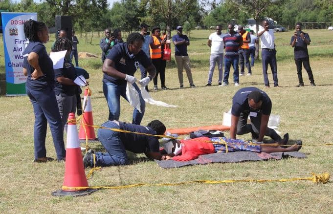 Eldoret hosts first aid challenge for workplace safety
