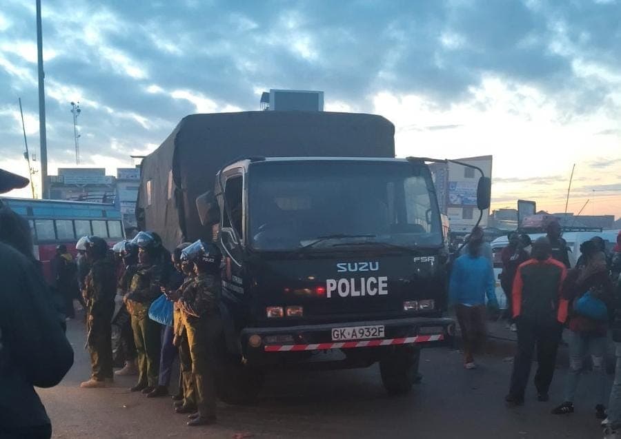 Police mount roadblocks across Nairobi ahead of Saba Saba protests
