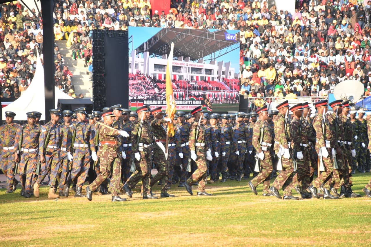 Watch Live: Mashujaa Day celebrations begin in earnest in Eldoret