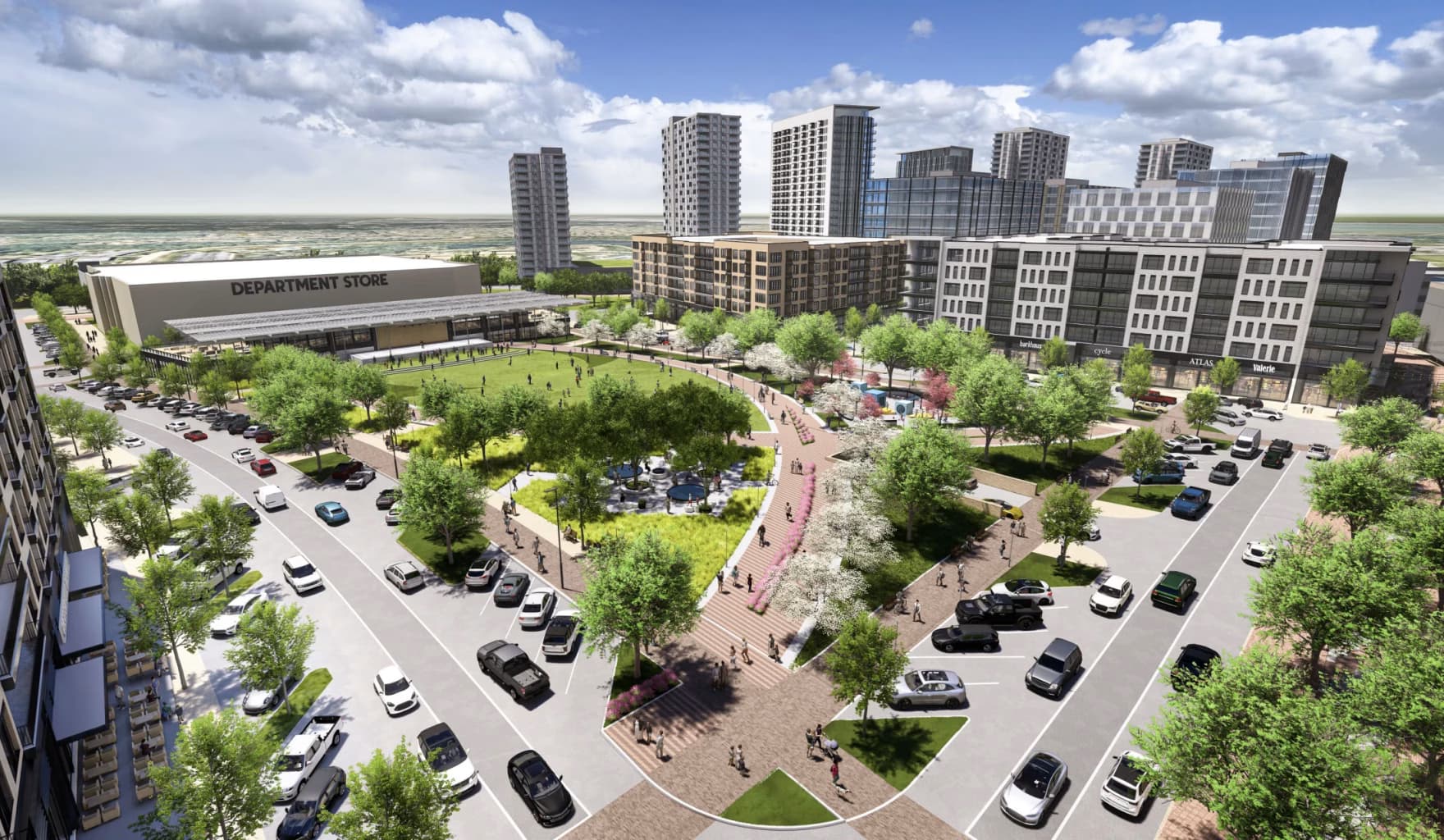$2 Billion Mixed-Use Development Breaks Ground at Downtown Chesterfield Mall Project, Missouri
