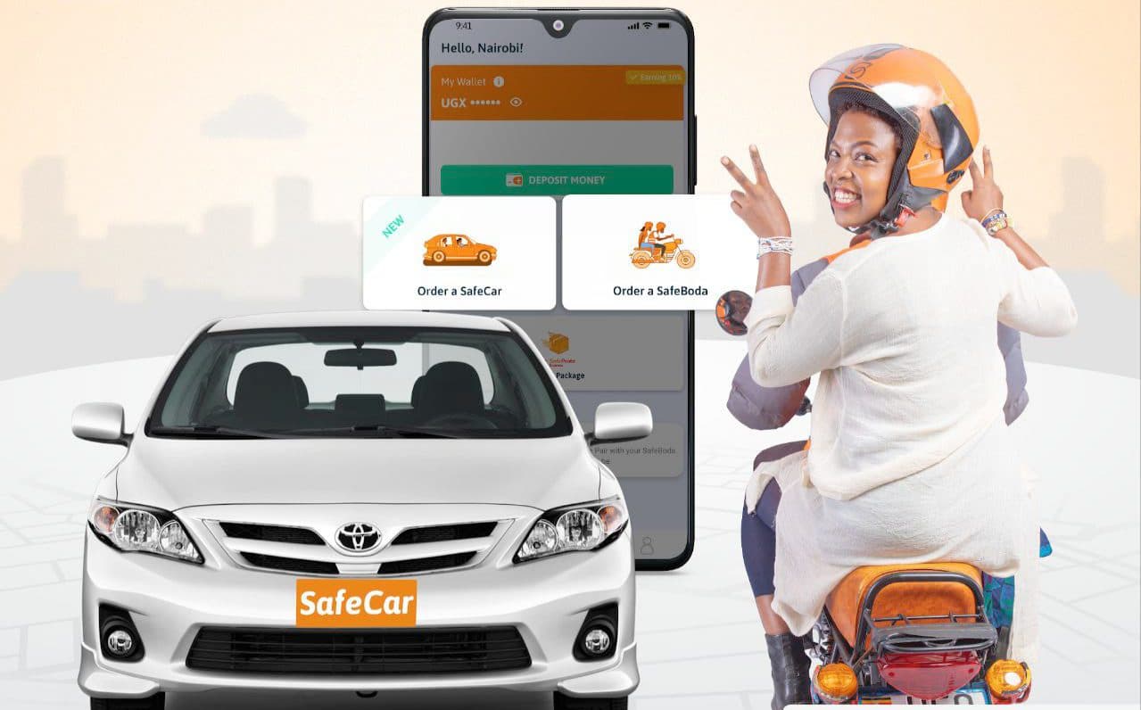 SafeCar, The New Taxi Hailing Service Under SafeBoda
