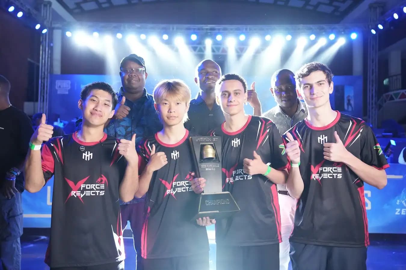 X FORCE REJECTS Win PUBG MOBILE Africa Cup 2025