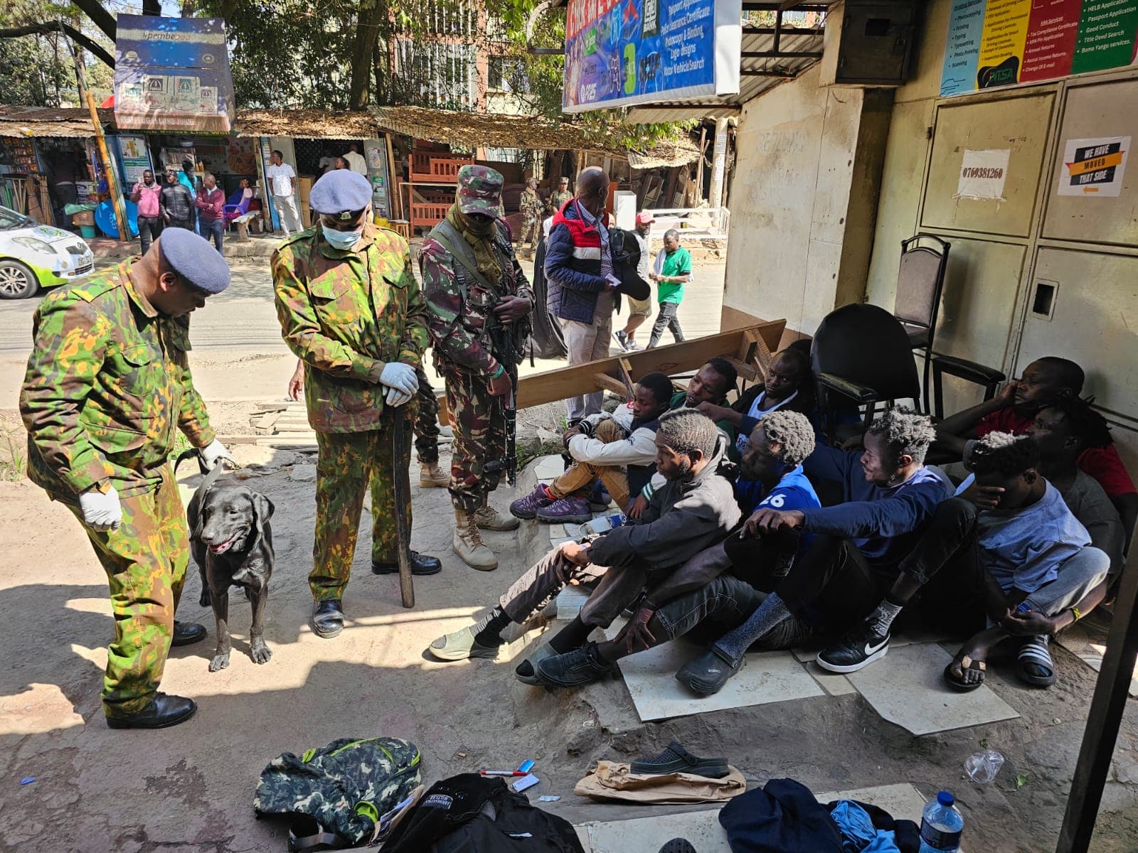 Two arrested as NACADA-led team seizes suspected narcotics in South B