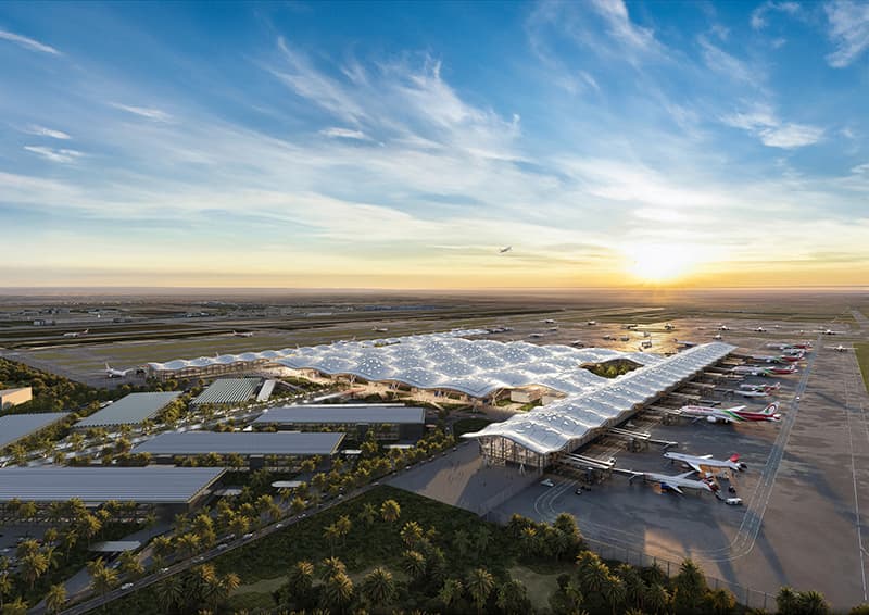 Stunning renderings of the $3 Billion Mohammed V Airport Terminal Project in Morocco
