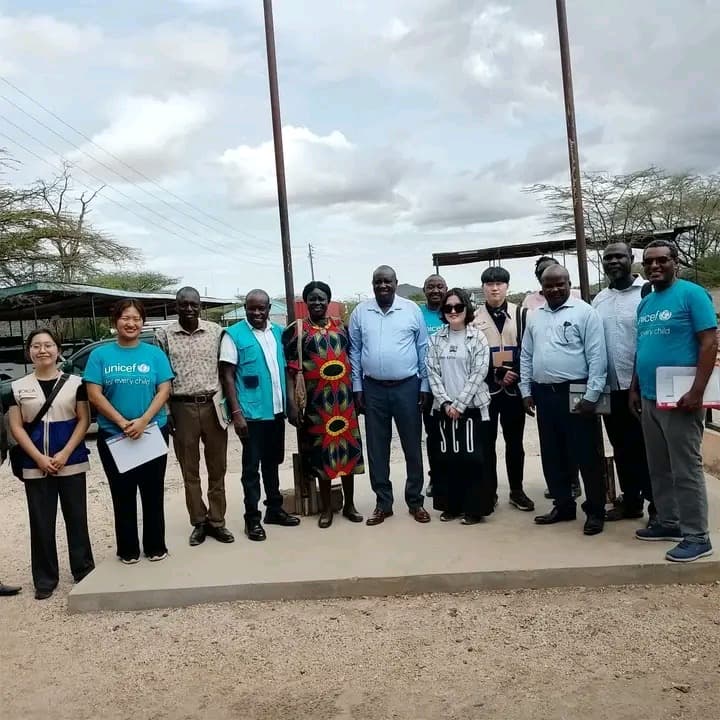 UNICEF, Korean delegation inspect Sh900 million projects