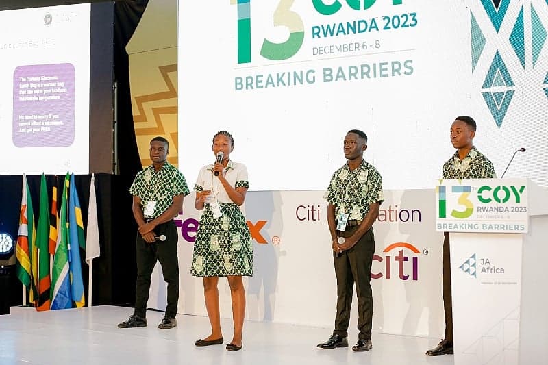MI Tech win in the JA Africa High School Entrepreneurship Competition