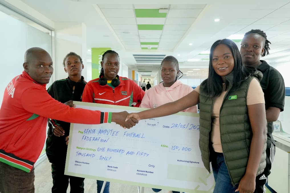 KCB sponsors Kenya amputee football federation