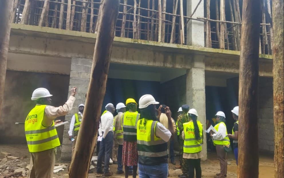 Team inspects Govt projects in Vihiga