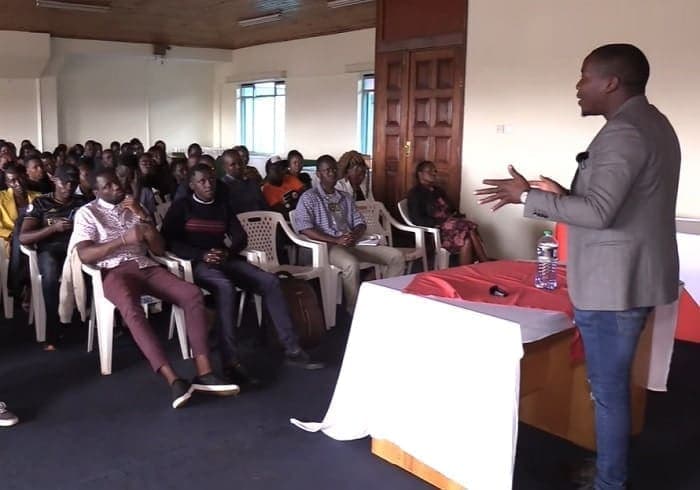 Wilfred Mwiti Media Address on The Kenya Airlift Program Goodies