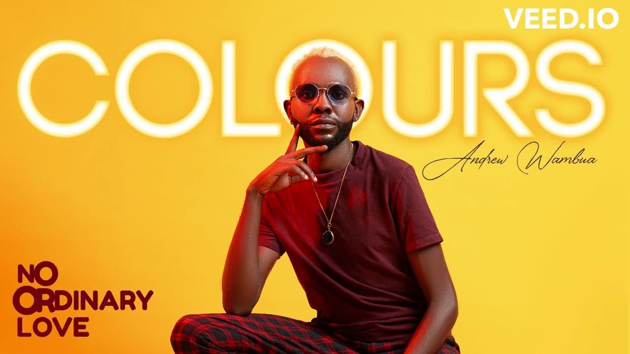Afro-fusion musician Andrew Wambua launches debut album titled ‘Colours’