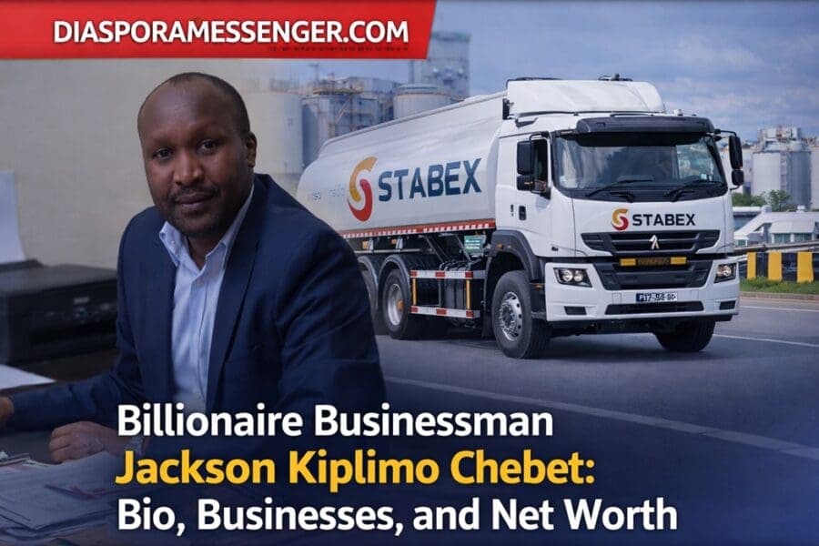 Billionaire Businessman Jackson Kiplimo Chebet Revealed
