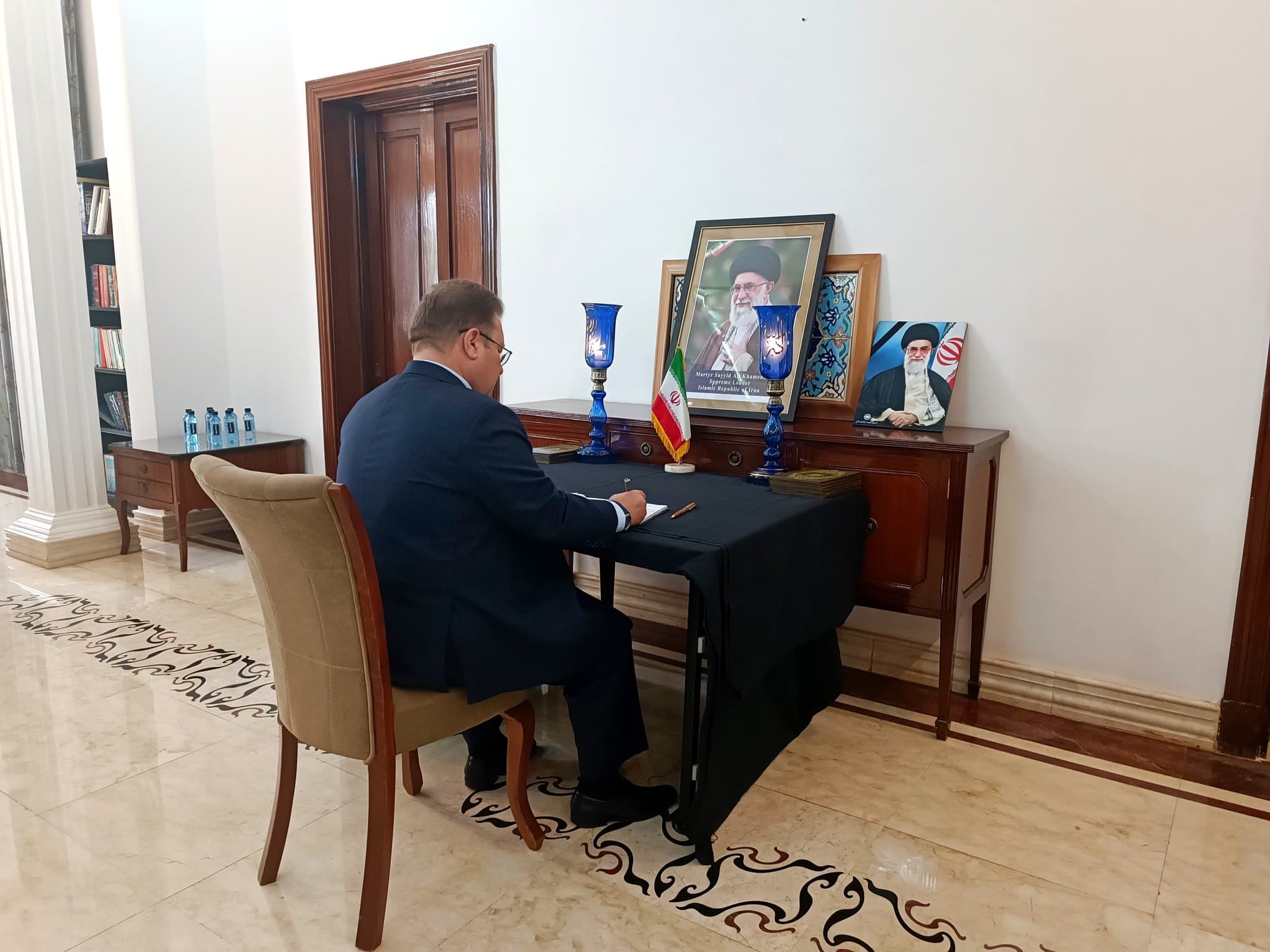 Middle East Crisis: Russian Ambassador visits Iranian Embassy in Kenya, offers condolences