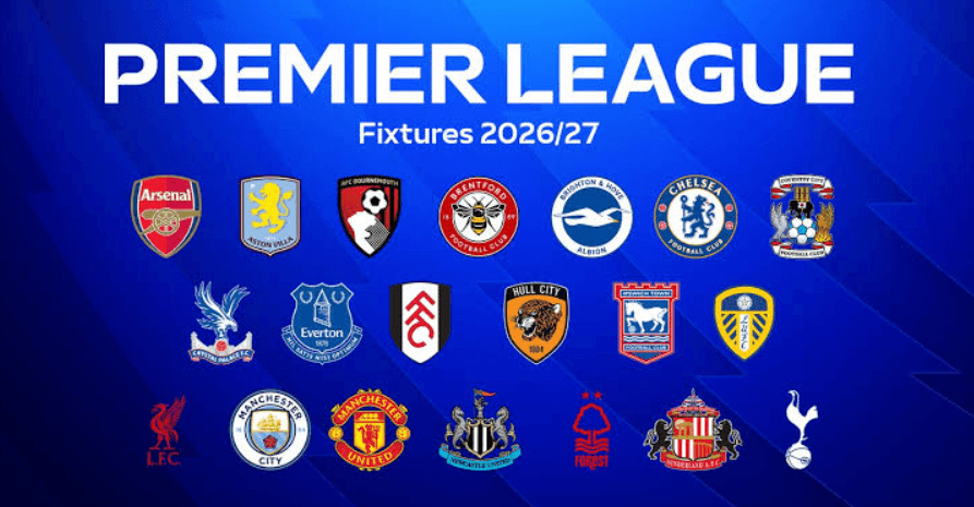 All 380 Fixtures for 2026/27 Premier League Season