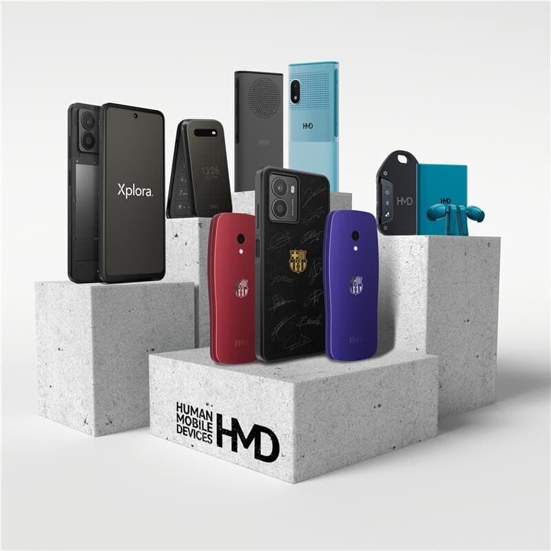 HMD launches X FC Barcelona devices