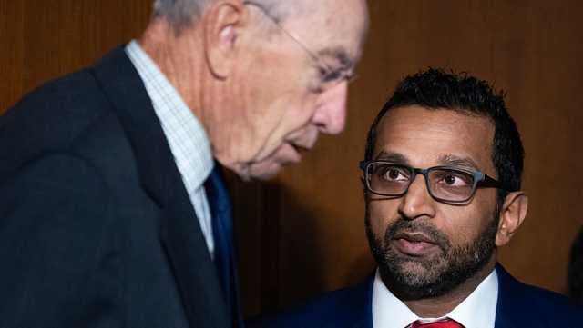 Republican Sen. Grassley probing FBI Director Patel’s travel and spending