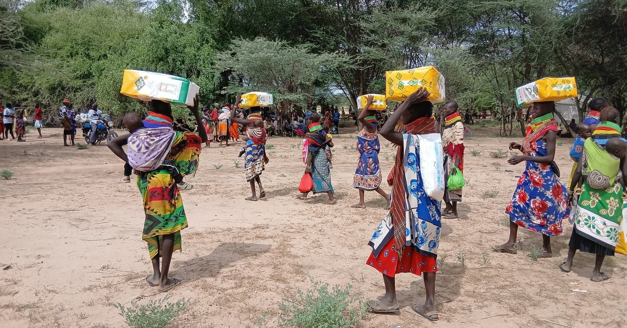 Needy 1,000 families in Loima region receive relief food