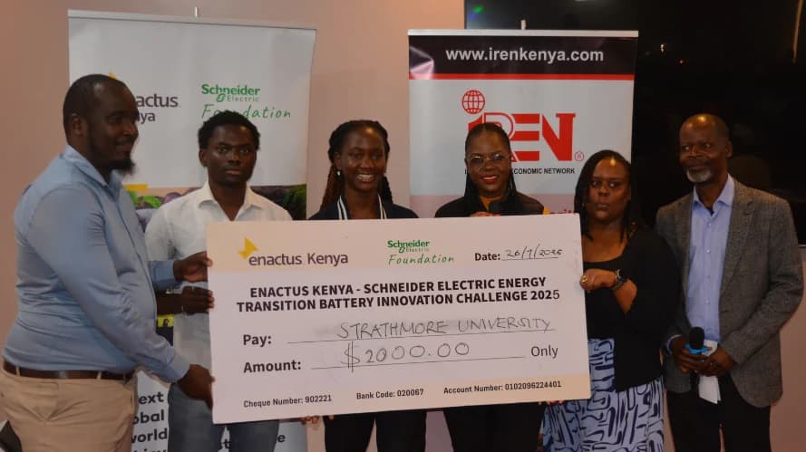 Schneider Electric and Enactus Reveal Africa’s Brightest Battery Innovators