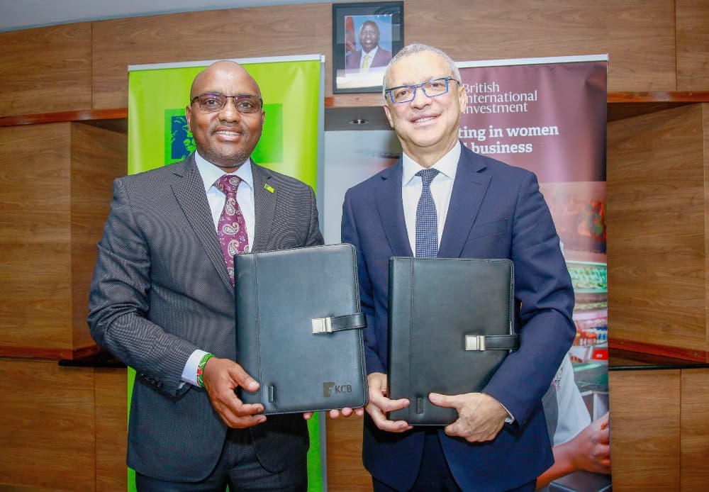 BII commits $100 Million to KCB Bank Kenya to boost climate finance and women-led SMEs