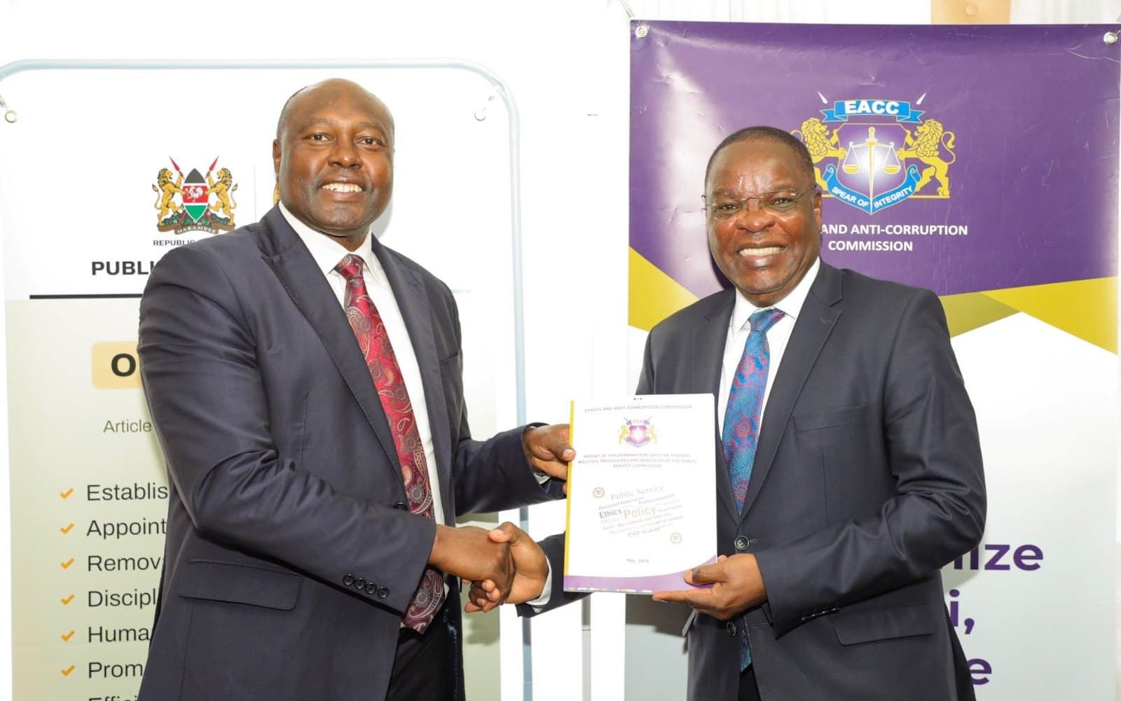 Public Service Commission commended for subjecting itself to EACC scrutiny