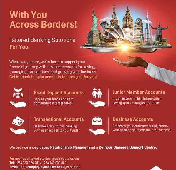 Equity Bank is With You Across Borders: Banking Made Easy