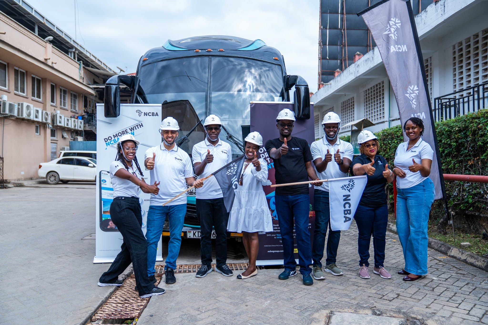 NCBA connects aspiring home owners to prime Mombasa properties in bus tour