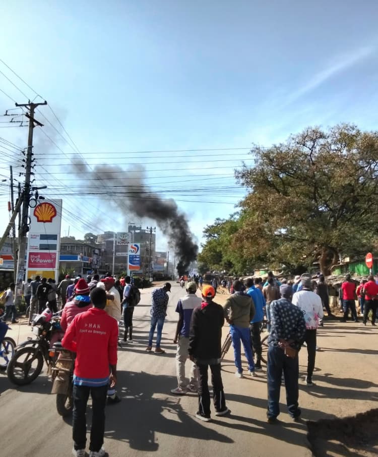 Nanyuki transport paralysed as matatu operators protest fuel hike