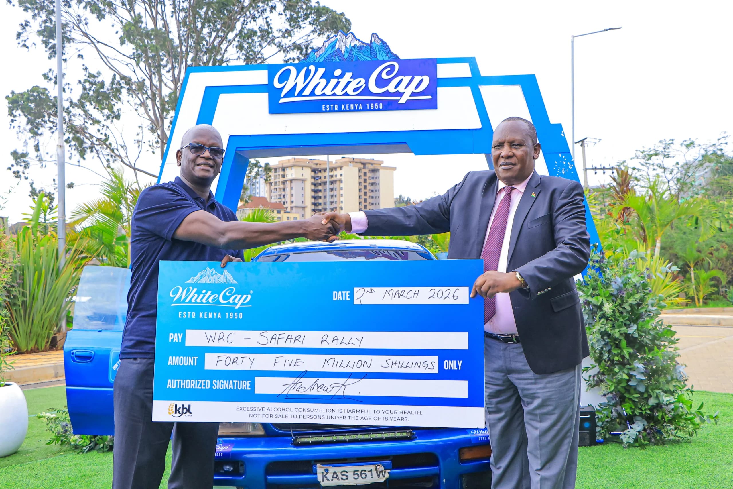 KBL Commits Ksh45M to 2026 WRC Safari Rally