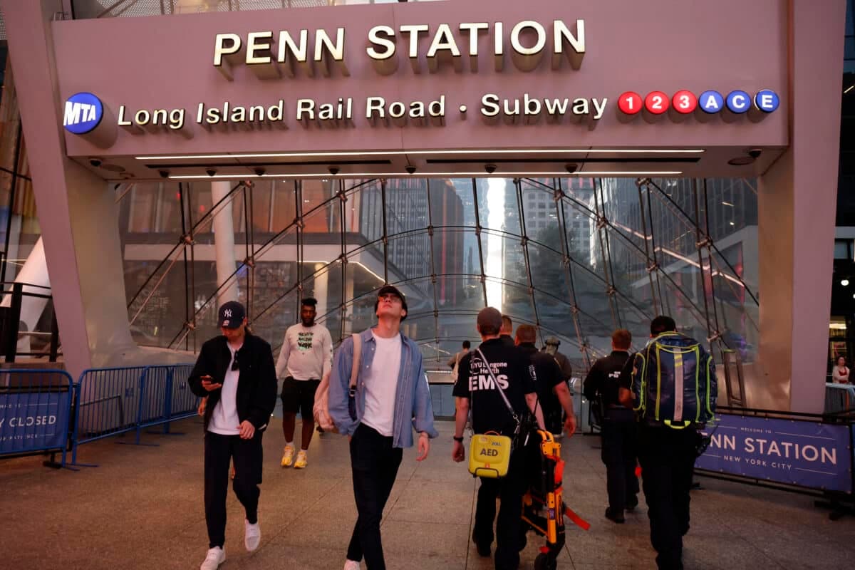 Five people injured in stabbing at New York City’s Penn Station