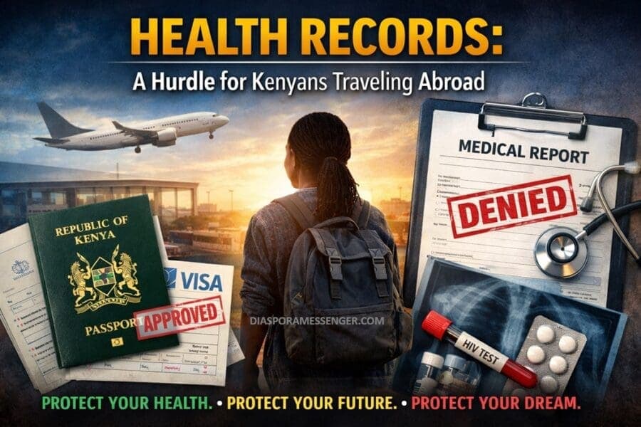 HEALTH RECORDS: New Hurdle for Kenyans Traveling Abroad