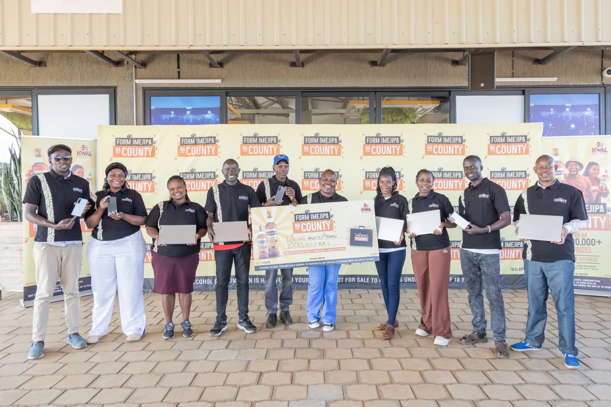 Form imejipa na county registers over 300,000 winners