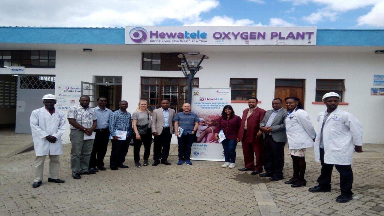 Hewatele receives Ksh. 2.5B to build a medicinal oxygen manufacturing facility at Tatu City