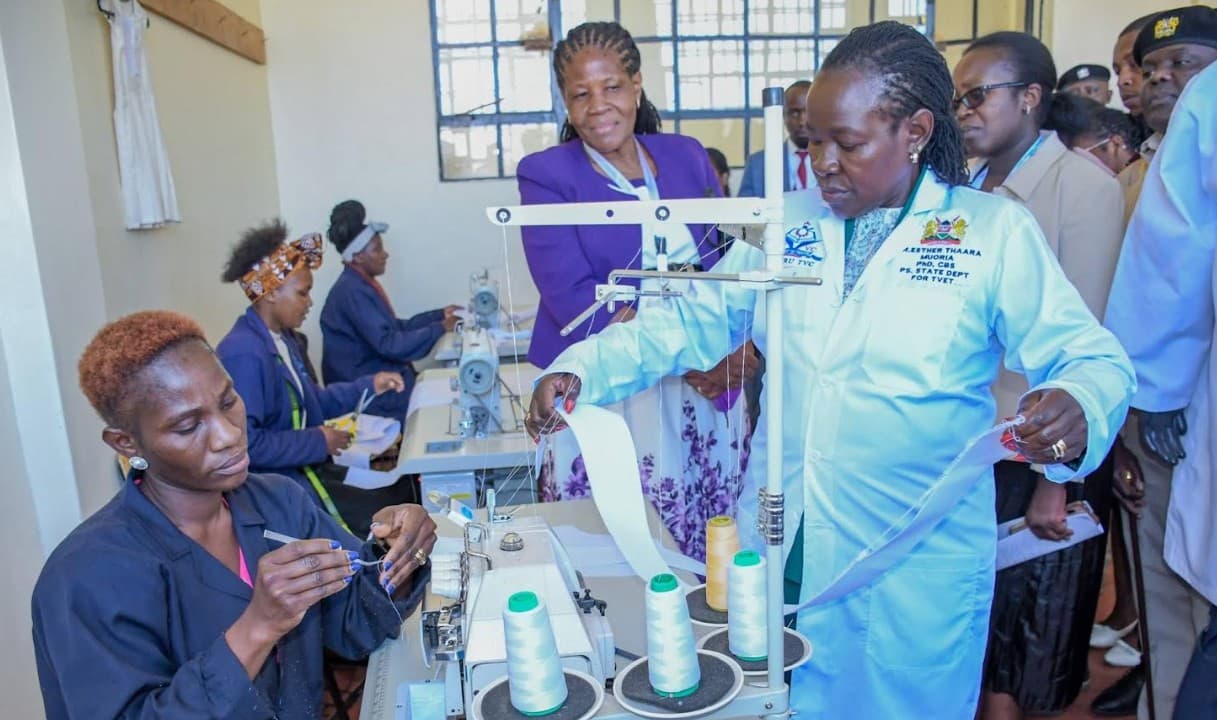 PS Esther Muoria rallies TVETs to strengthen practical training