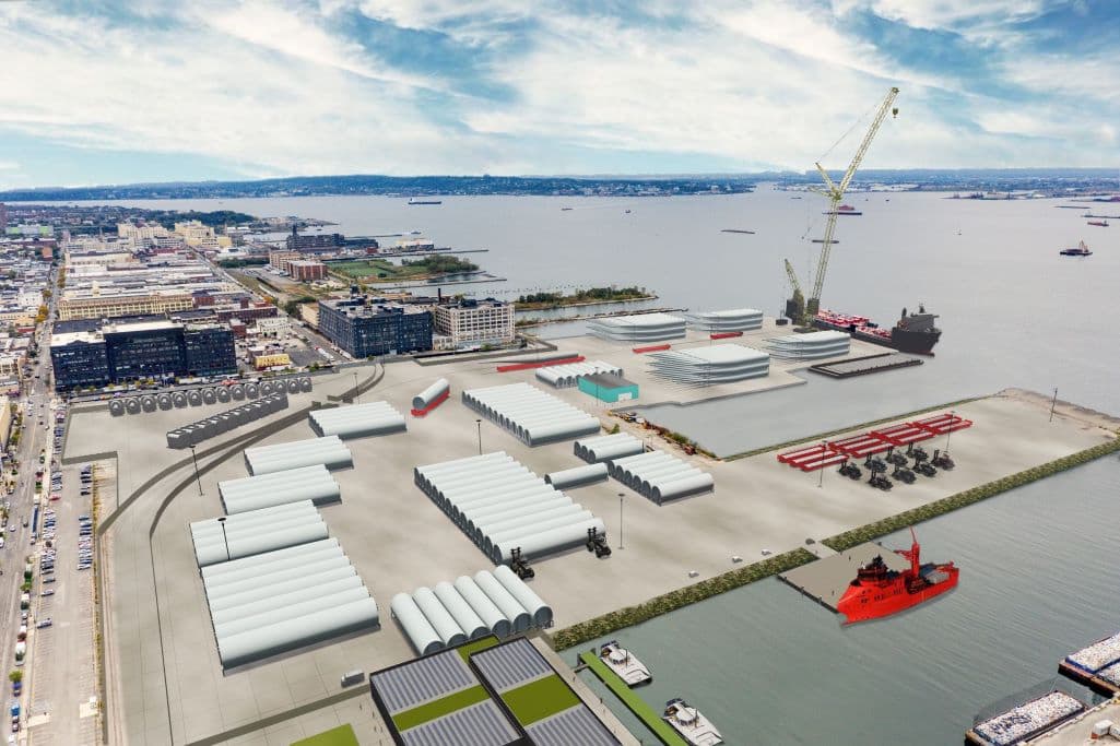 New York City launches construction of the largest dedicated offshore wind port in the USA