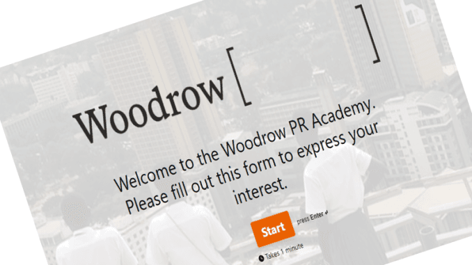 Woodrow launches Academy to train PR professionals in Kenya