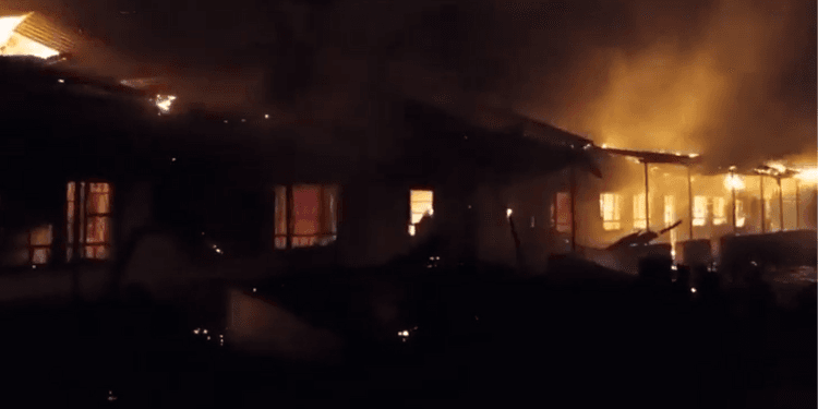 Jomo Kenyatta Boys High School Set on Fire