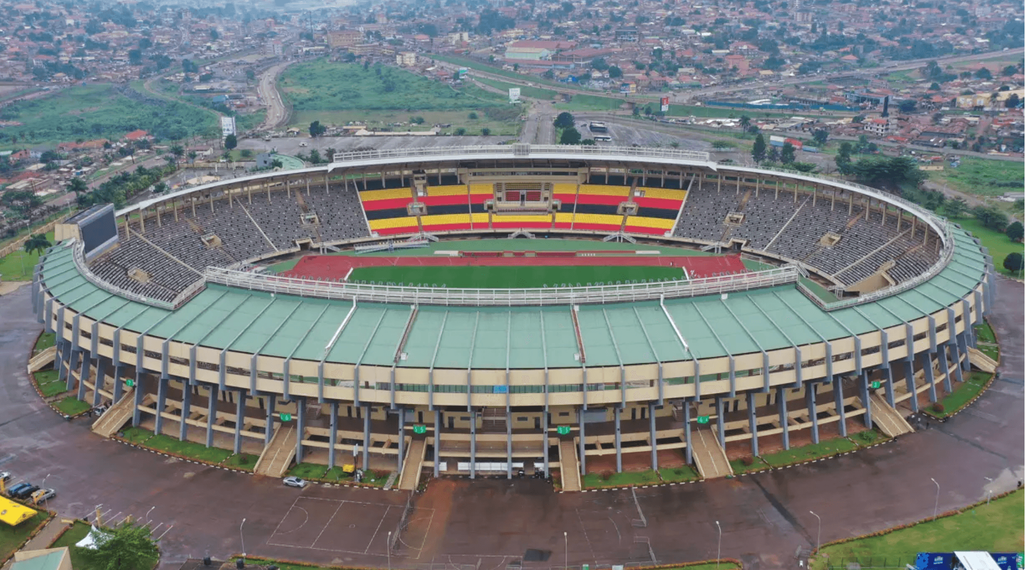 CAF delegation arrives in Uganda for a strategic meeting with 2027 PAMOJA AFCON Co hosts