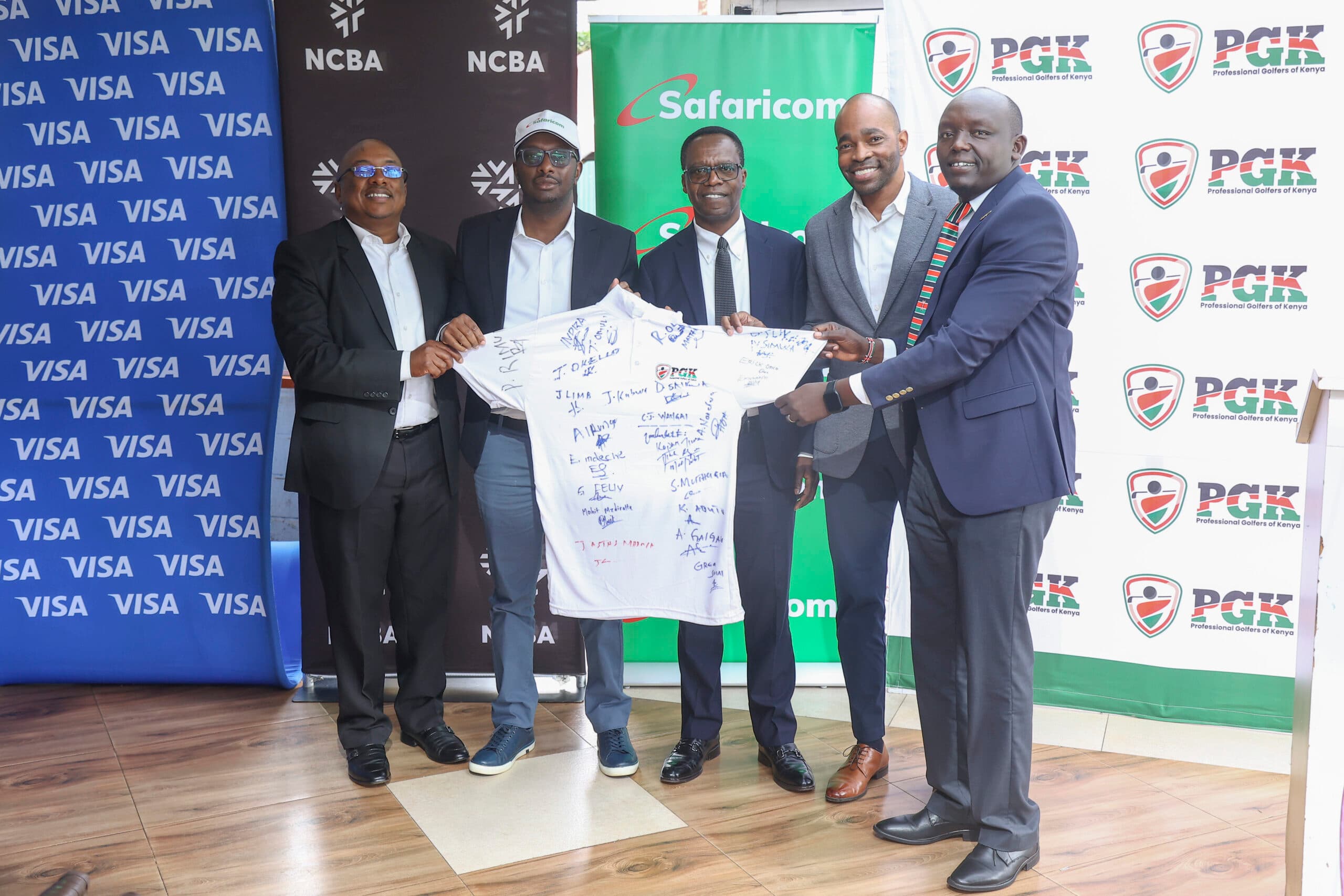 NCBA, Safaricom, Visa + others back PGK’s professional golf player development program