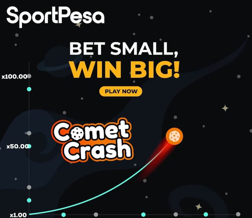 SportPesa Comet Crash Delivers a Record-Shattering Win