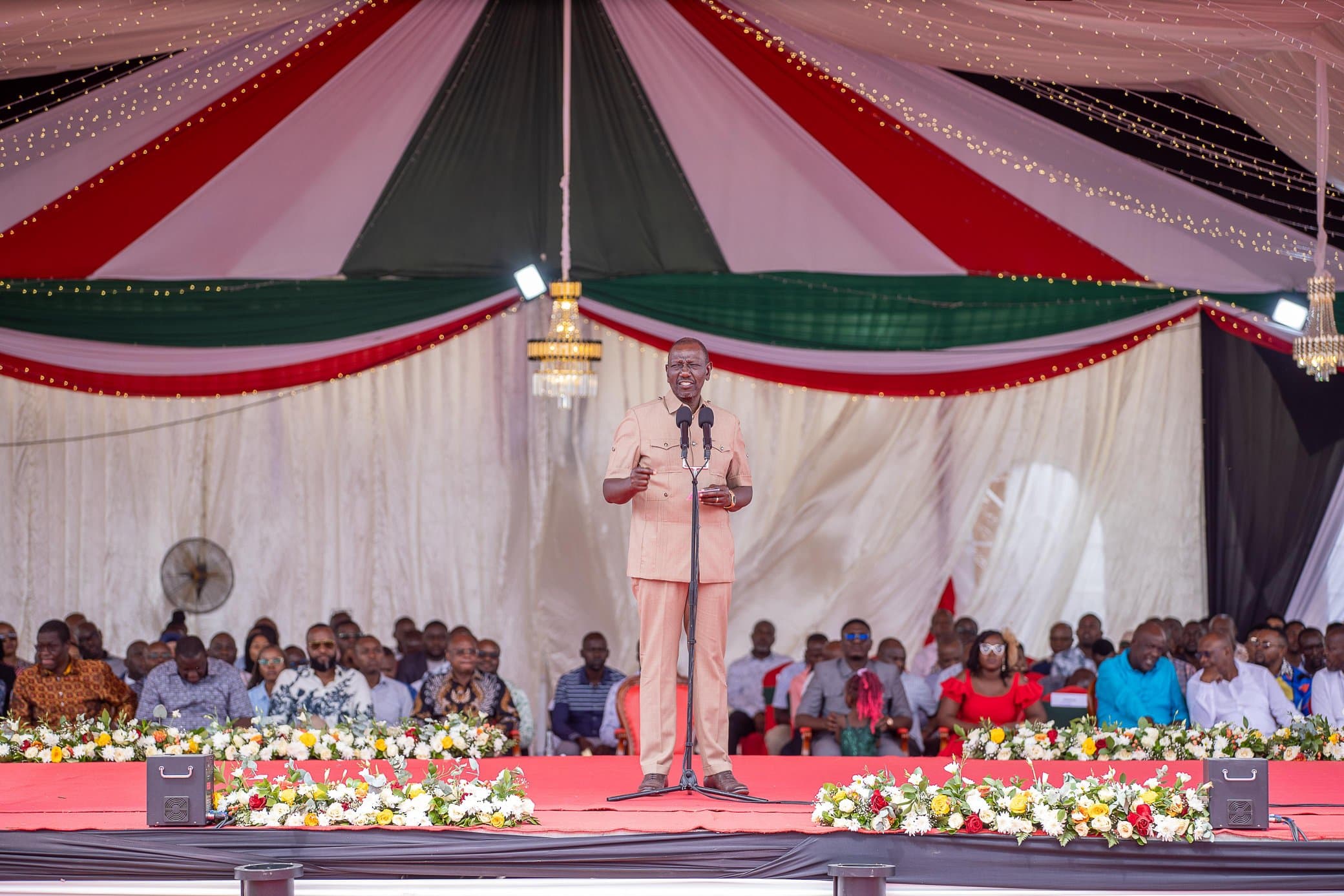 President Ruto announces Ksh315M Tsavo fence