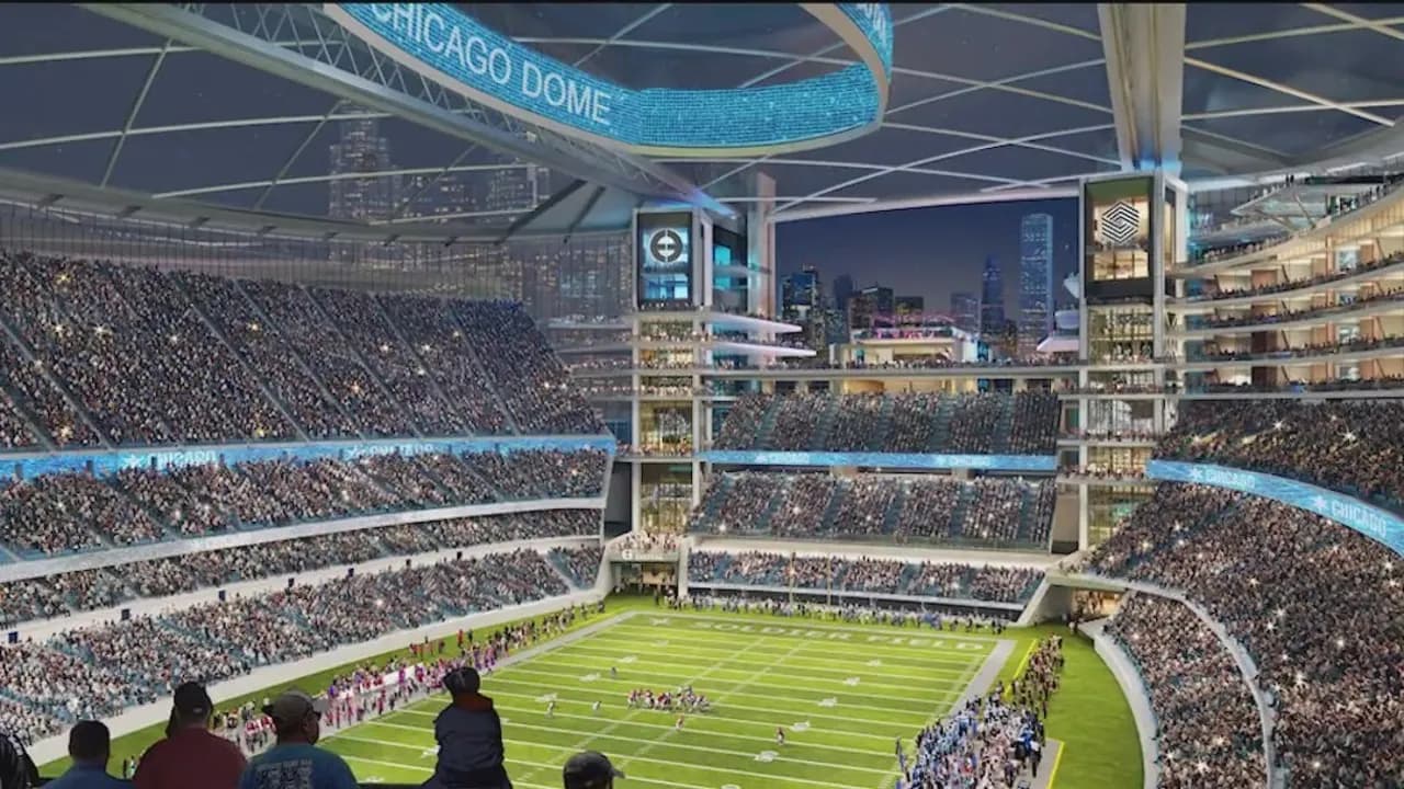 Outlook on the $2 billion Chicago Bears Domed Stadium Construction
