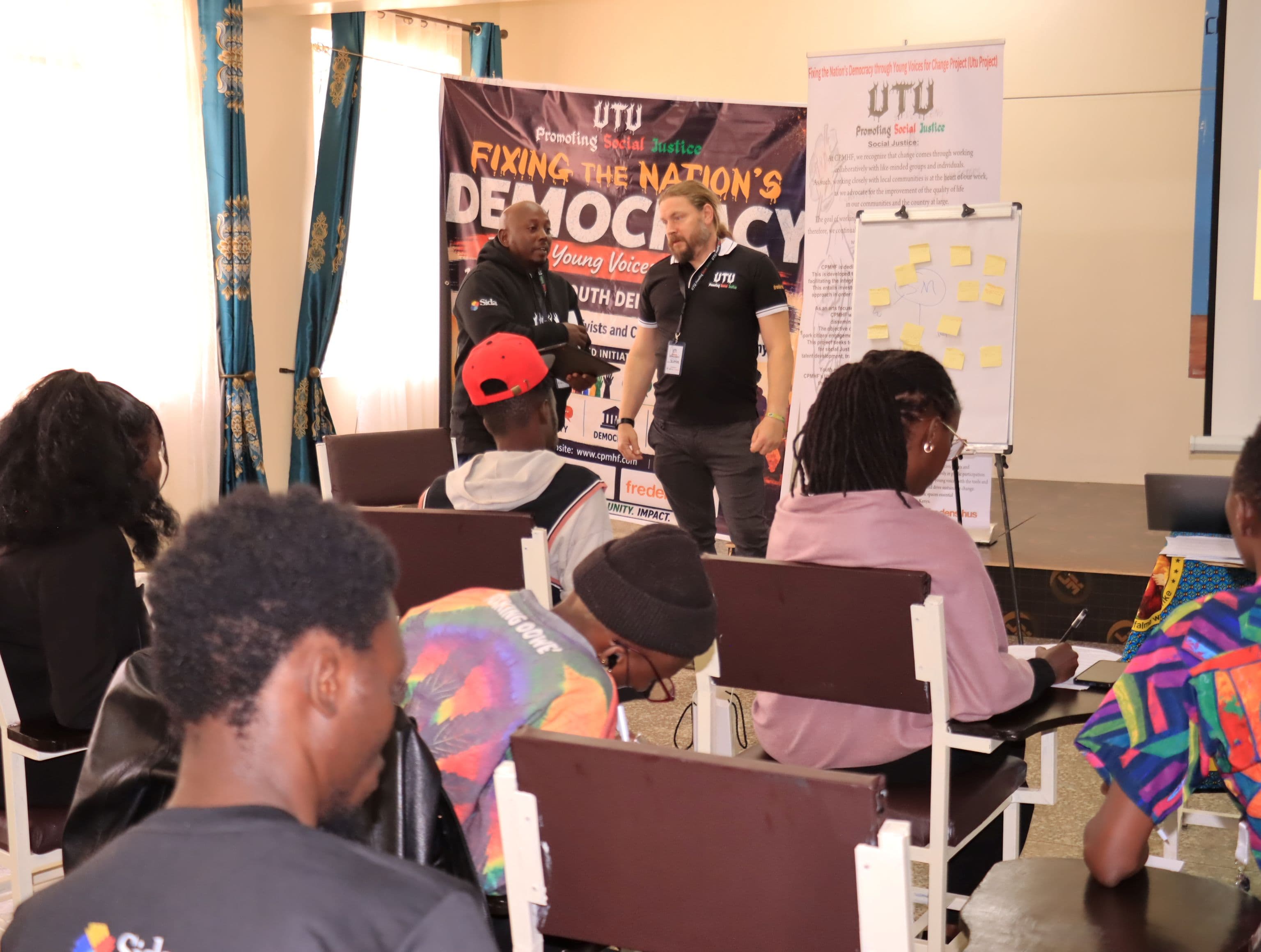 Young creatives use art to advance democratic conversations