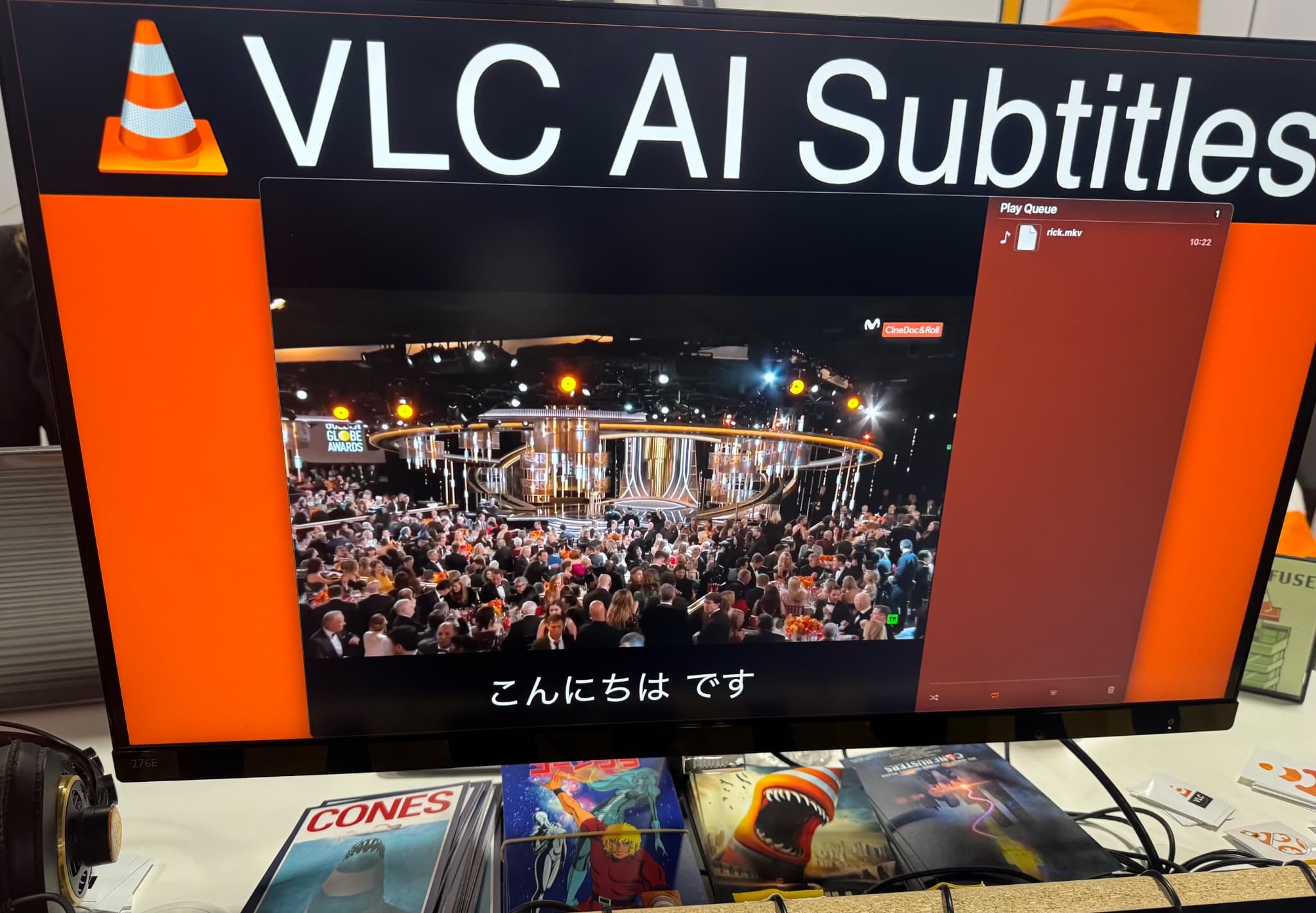 VLC Introduces Real-Time Subtitles Using AI