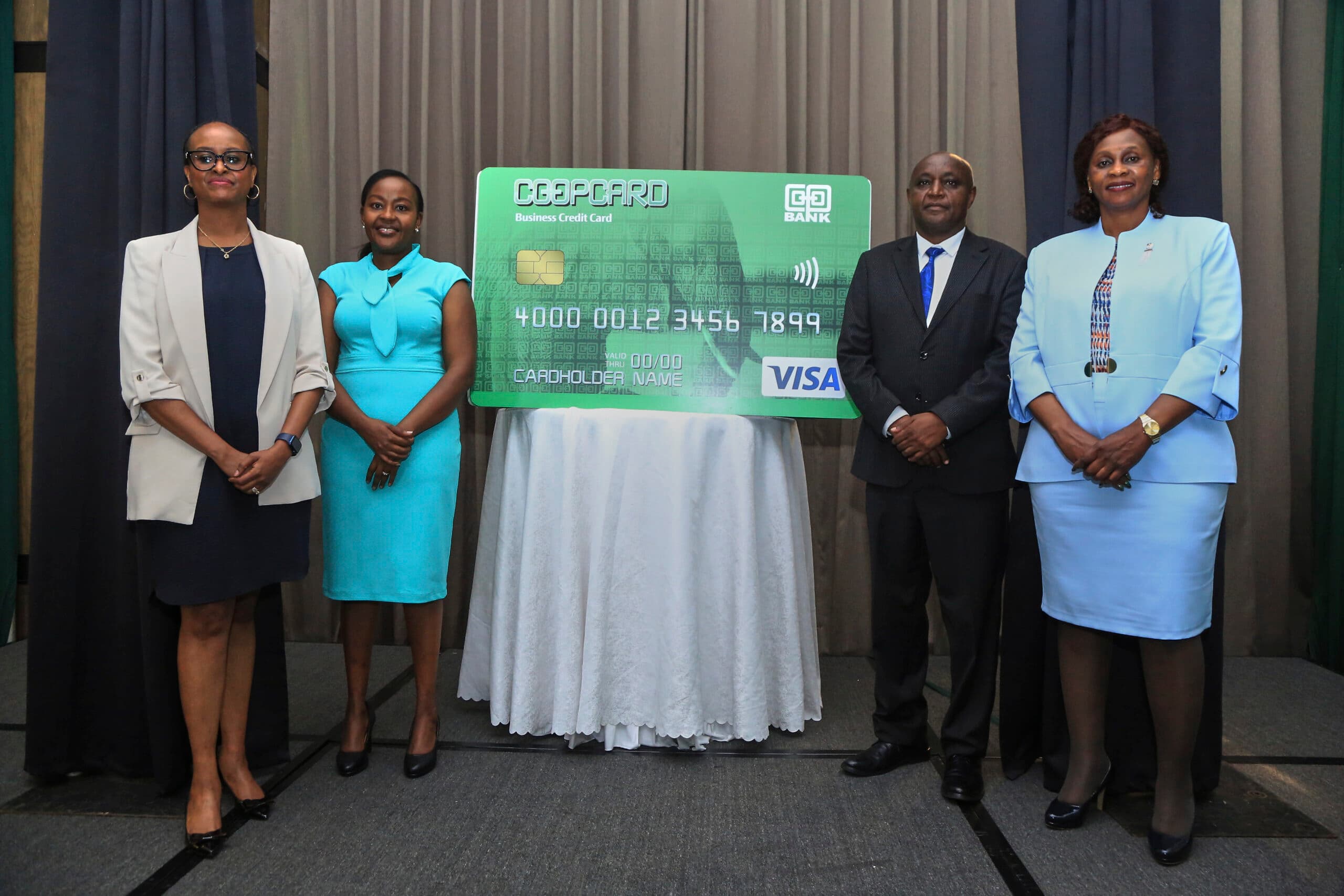 Co-op Bank launches new Visa cards for its business customers