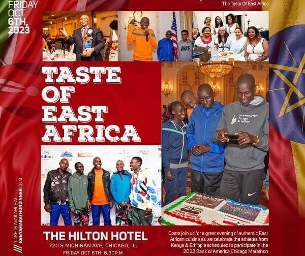Taste of East Africa: Honoring Our Marathon Runners