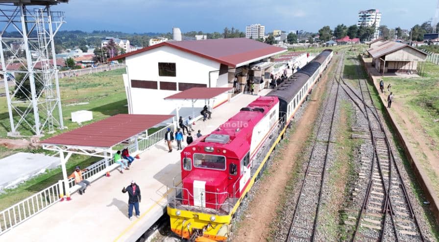 Ol Kalou Railway Station Reopens After 46 Years of Inactivity
