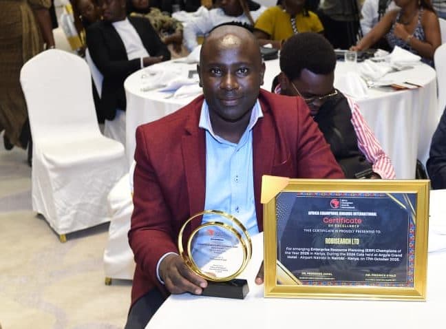 Kenyan tech firm Robisearch wins enterprise resource planning award