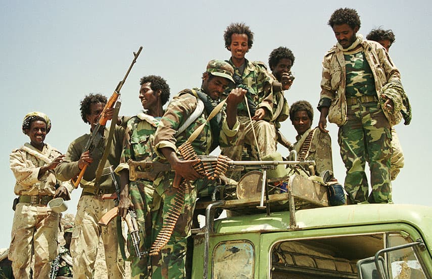 US removes sanctions on Eritrean Defense Forces